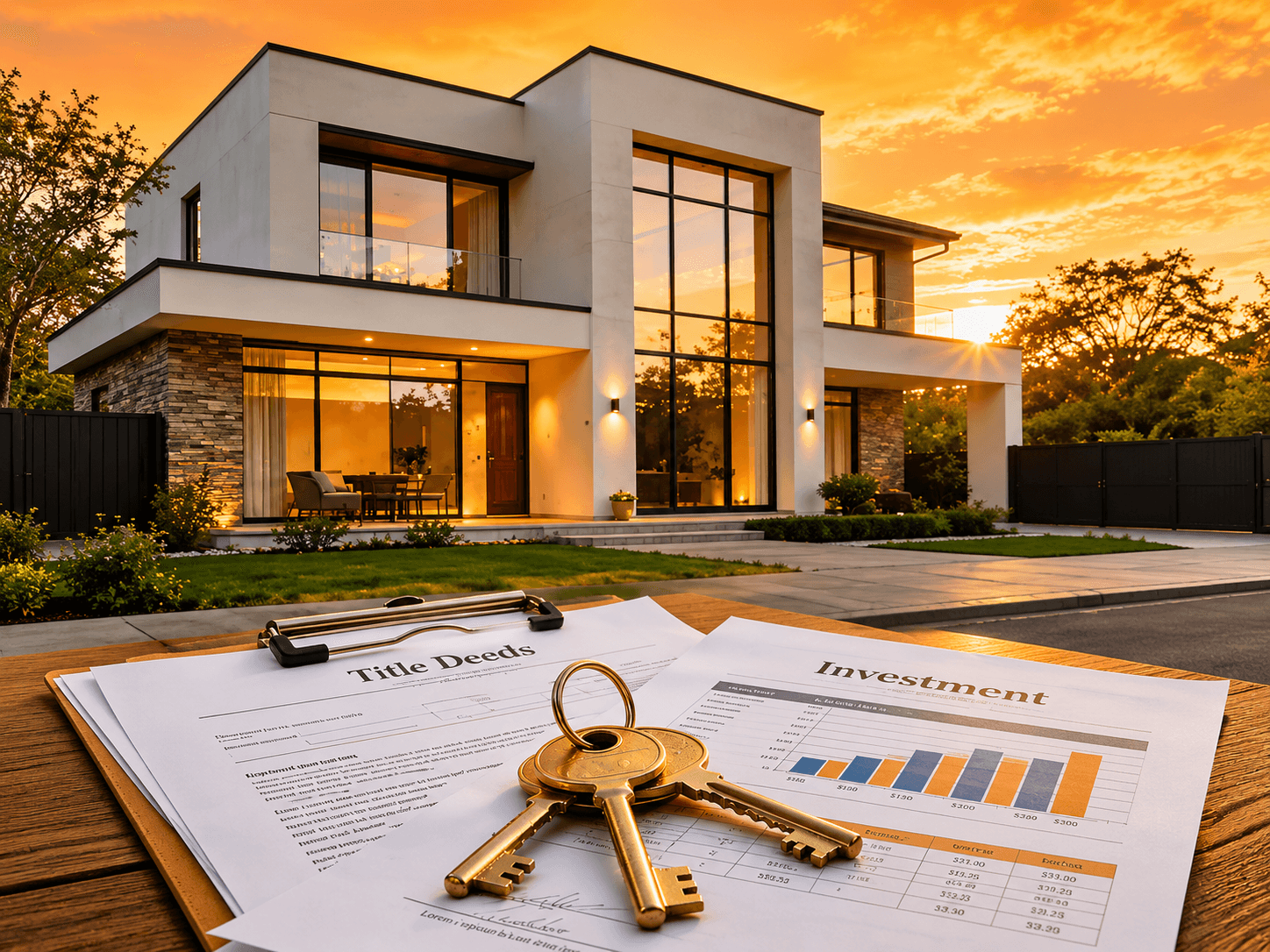 Real estate team reviewing increased qualified property enquiries